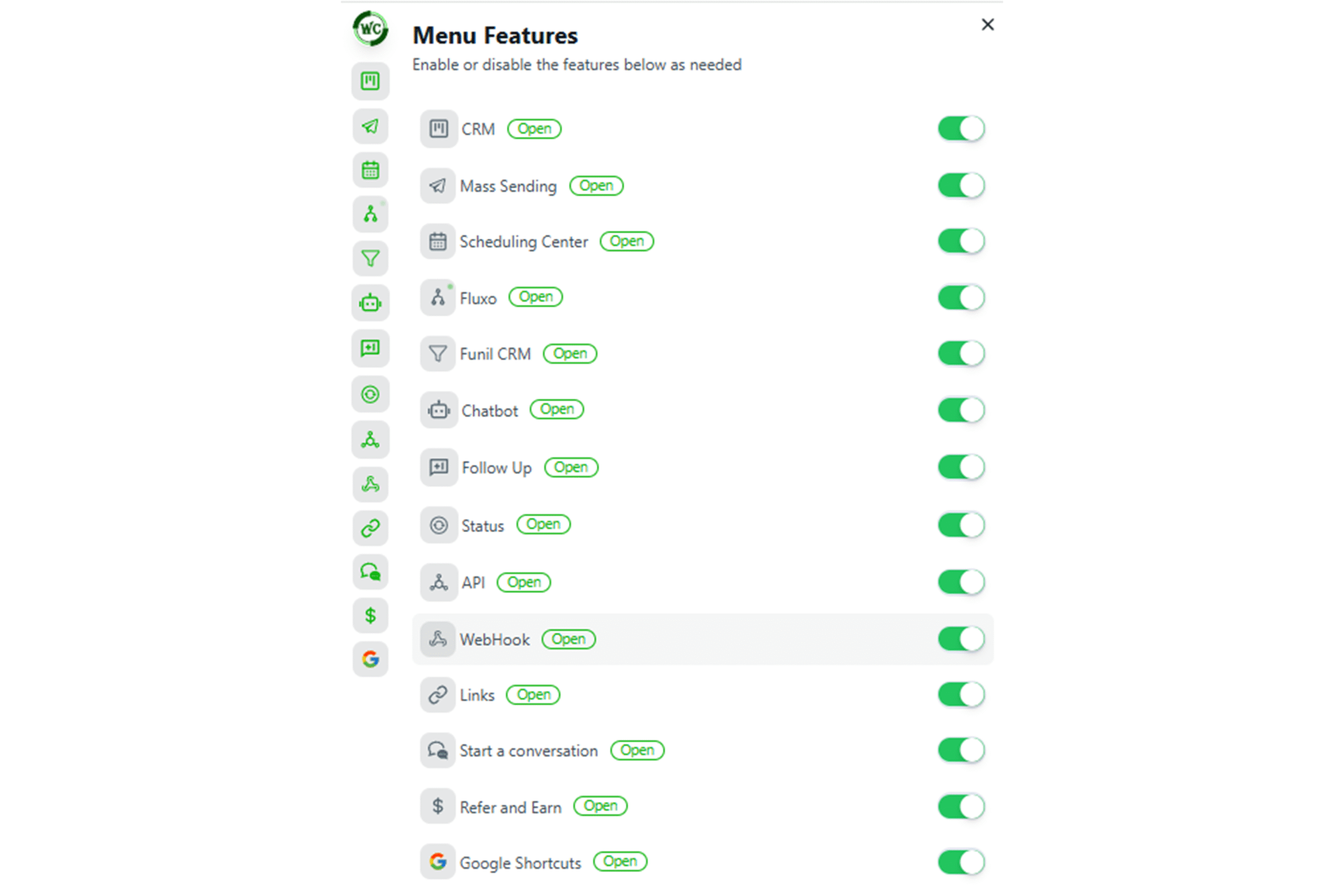 Menu Manager